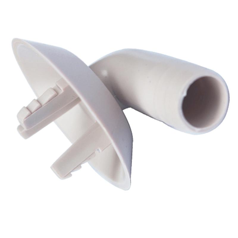 

З єднувач-коліно для зливного шланга 15 мм/0,59 дюйма Тризубий з єднувач для зливного шланга Без протікань Легко встановити для кондиціонера 1