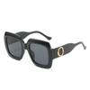 Spot PC Full Frame Gradual Change Piece Sunglasses Large Frame Face Small Women's Outdoor Blackout Glasses Sunglasses Men