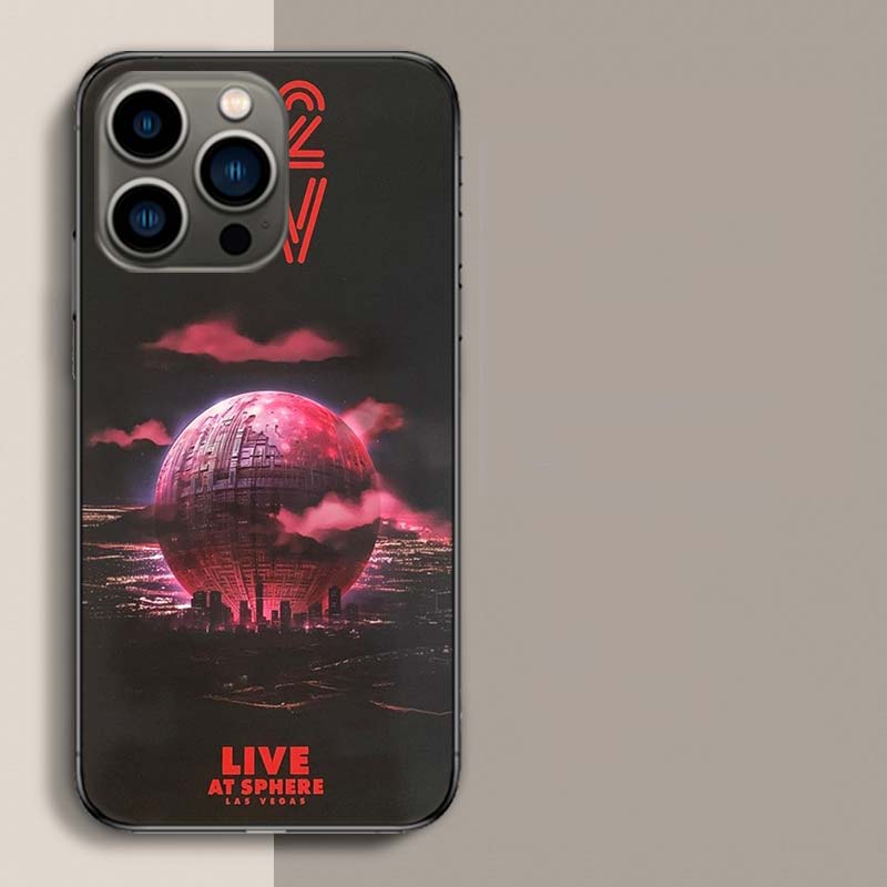 

Чехол для телефона Band U2 для iPhone 17 Air 15 Pro 14 Plus 16 Pro Max 12 13 Mini 11 16E X XS Чехол Милый Fundas iPhone 14