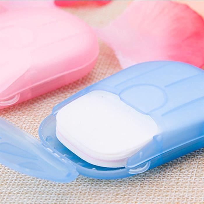 Soluble Paper Soap - SHOP-STORY - Blue Box - 20 Sheets - Antibacterial - Travel