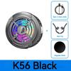 2IN1 Magnetic Clip Semiconductor Phone Cooler RGB Ambient Light Portable Game Cooling Fan for iPhone 17 Samsung S25 Xiaomi