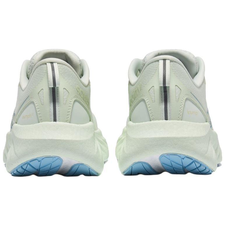 Saucony Triumph 22 Comfortable Soft Supportive Rebound Low-Top Training Long-Distance Running Shoes Women sneaker Light-Green S10964-605