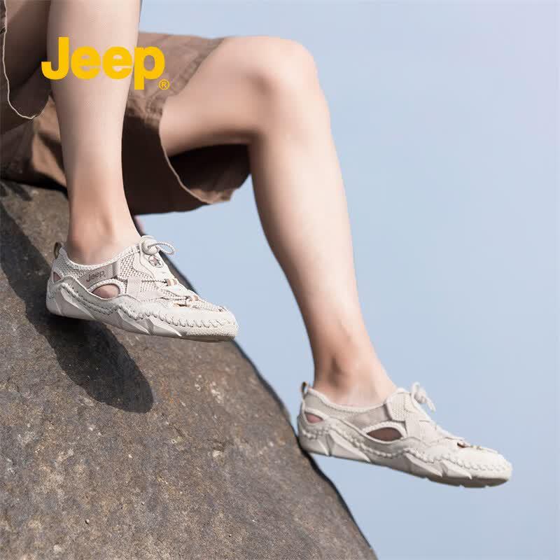 JEEP Men s Breathable Mesh Outdoor Sport Sandals 42