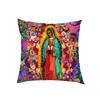 Lady of Guadalupe Virgin Mary Cushion Covers Holy Mary Oil Painting Pillowcases Bedroom Office Pillowcase Throw Pillow CoverbzMaryg,(5)