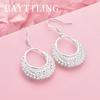 Luxury 925 Sterling Silver Exquisite Openwork Earrings for Women - Gift Jewelry Fashion Wedding Accessories