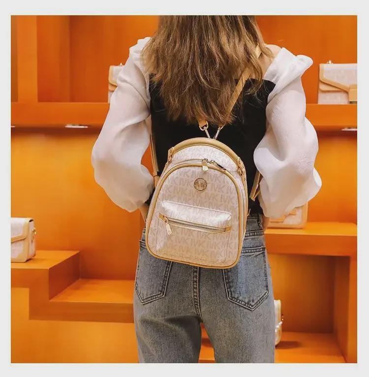 Mochila de Mujer Moderna y Versátil 2024: Bolso de Estudiante Elegante, de Alta Gama y Popular