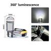 Auto LED T10 W5W Canbus Glas COB 6000k Lese Innenraumlampe Markierungskeil Kennzeichenleuchte Glühbirne 168 194 192 DC 12V Weiß Blau Rot