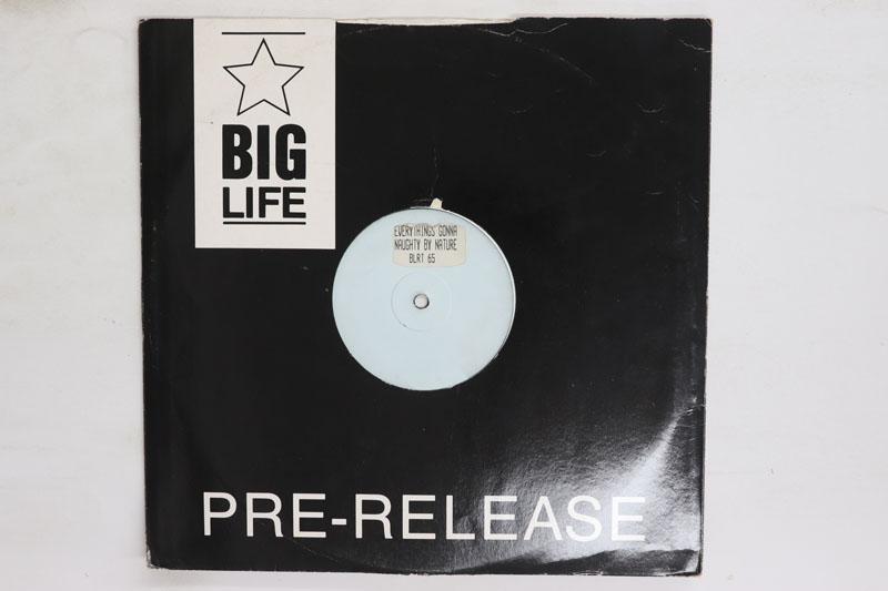 

12inch Record NAUGHTY BY NATURE Everythings Gonna Be Alright BLRT65 BIG LIFE MUSIC 1991 UK Rap HipHopRB Used