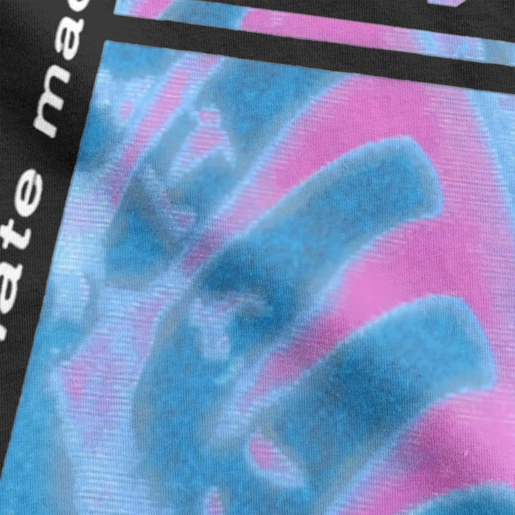 Blue And Purple NIN Nine Inch Nails T-Shirts for Men Funny Pure Cotton Tees Crewneck Short Sleeve T Shirt Adult Clothes