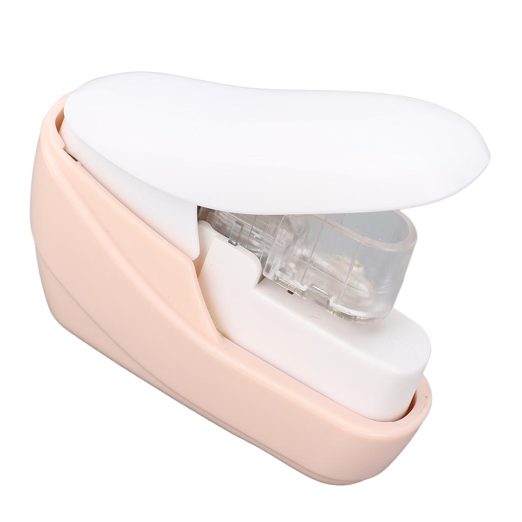 Stapleless Paper Stapler Labor Saving Portable Mini Desktop Needleless Stapler for Office