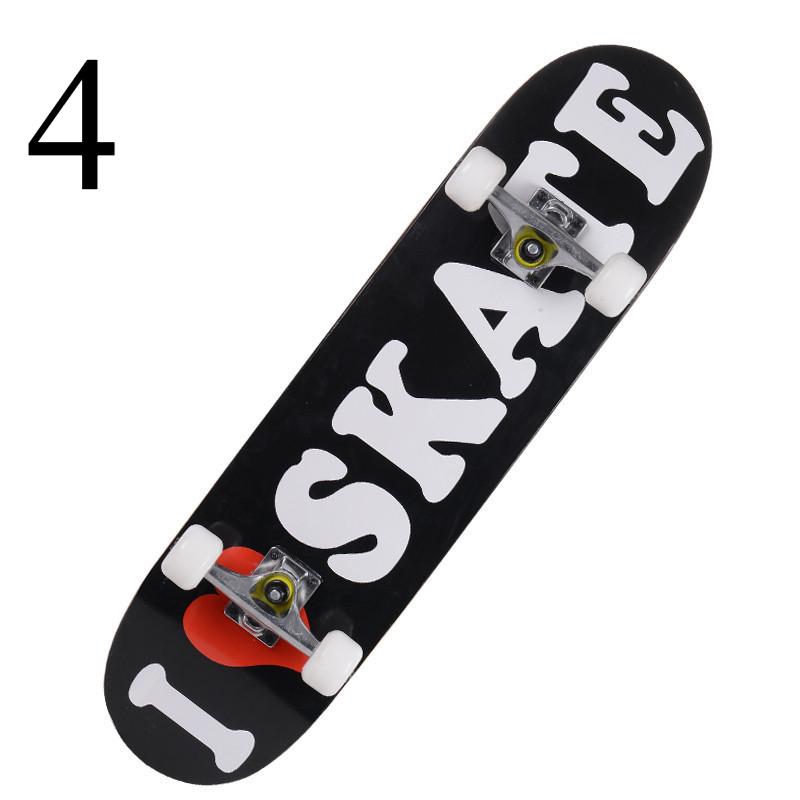 80*15cm Doppel Rocker Spider Longboard Cartoon Childern Skateboard Ahorn Bord Kind Skate Board Skateboarding Kinder Skateboard