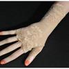 New Elastic Lace Half Finger Gloves Thin Short Finger Leakage Sun Protection Driving Non Slip UV Protection Scar Covering Tattoo