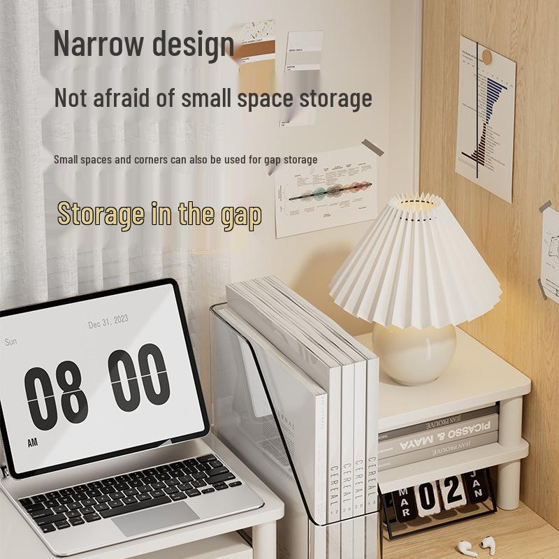 Acryl Transparent Schreibtischorganizer: Desktop-Aufbewahrungsbox für Büro- und Studentenbedarf