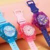 Water Sprinkler Watch Toy Press And Spray Operation Mini Portable Water Squirter Fun Cooling Toy for Kids Boys Girls Summer Pool Beach