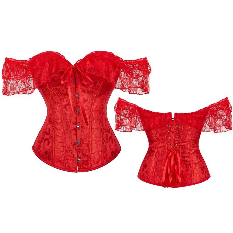 Underbust Shapers Corset Waist Trainer Gothic Shapewear Women Clothing Sexy Clothes Vintage Streetwear Party