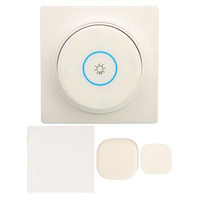 Interruttore della luce wireless impermeabile autoalimentato a controllo remoto interruttore a parete con ricevitore per lampada