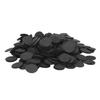 500Pcs Nonwoven Round Piece DIY Felt Crafts Cloth Flake Accessories Chip Hair Decoration 25mmBlack