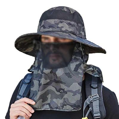 Men's Outdoor Sun Protection Fishing Hat