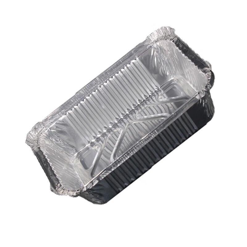 Homeglen 750ml Wegwerp Ronde Aluminiumfolie Bakvormen met Deksel, 125-Stuks