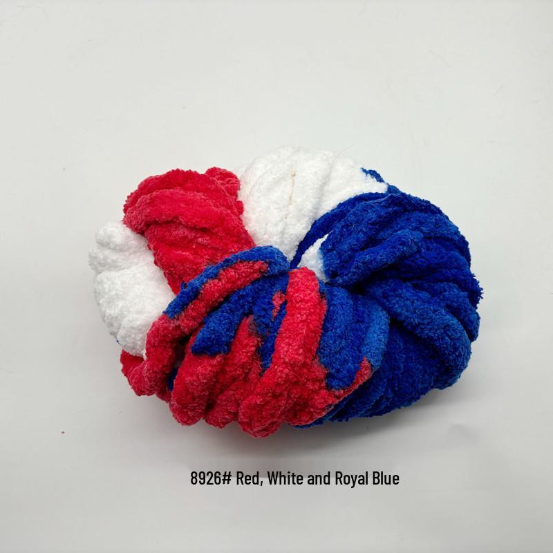 Winter DIY Super Dicke Isländische Wolle Handgewebter Schal & Mütze Garn