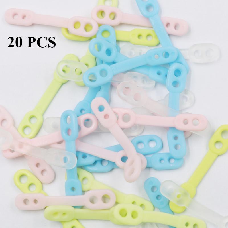 

Фиксированная ветрозащитная пряжка для вешалки для одежды 20 шт. Нескользящая фиксирующая прочная пряжка Простые принадлежности для стирки для домашней одежды Аксессуары разноцветный