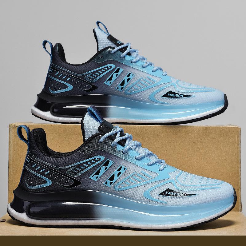 New 2025 Men's Shoes Summer Breathable Mesh Comfortable Sports Shoes Youth Ultra-light Non-slip Wear-resistant Casual Running Shoes