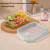 ZISIZ Double-Layer Glass Lunch Box Set