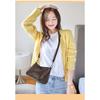 Multi Functional Casual Crossbody Bag PU Soft Leather Retro Crossbody Bag Women's Shoulder Bag Simple Casual Bag