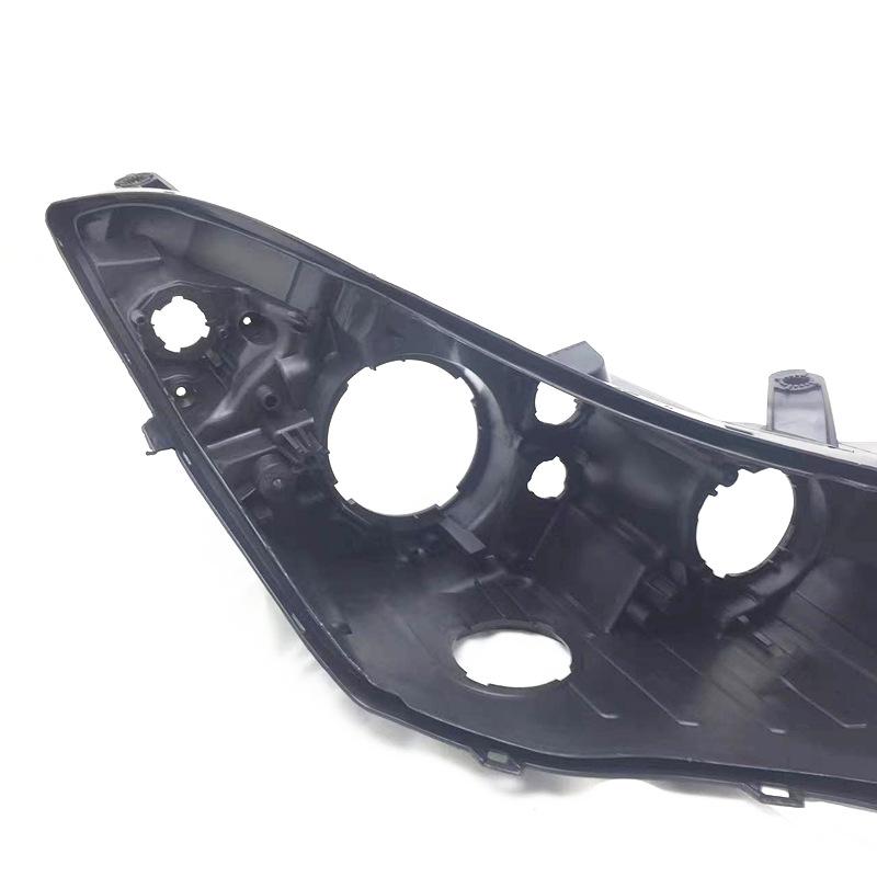 12-16 Elantra Headlight Back Shell: Full Series Black Bottom Lamp Base