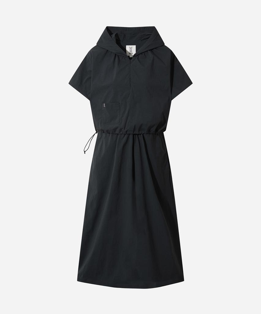 Diodi Women'S) Brina Short Sleeve Hooded Dress (Black)