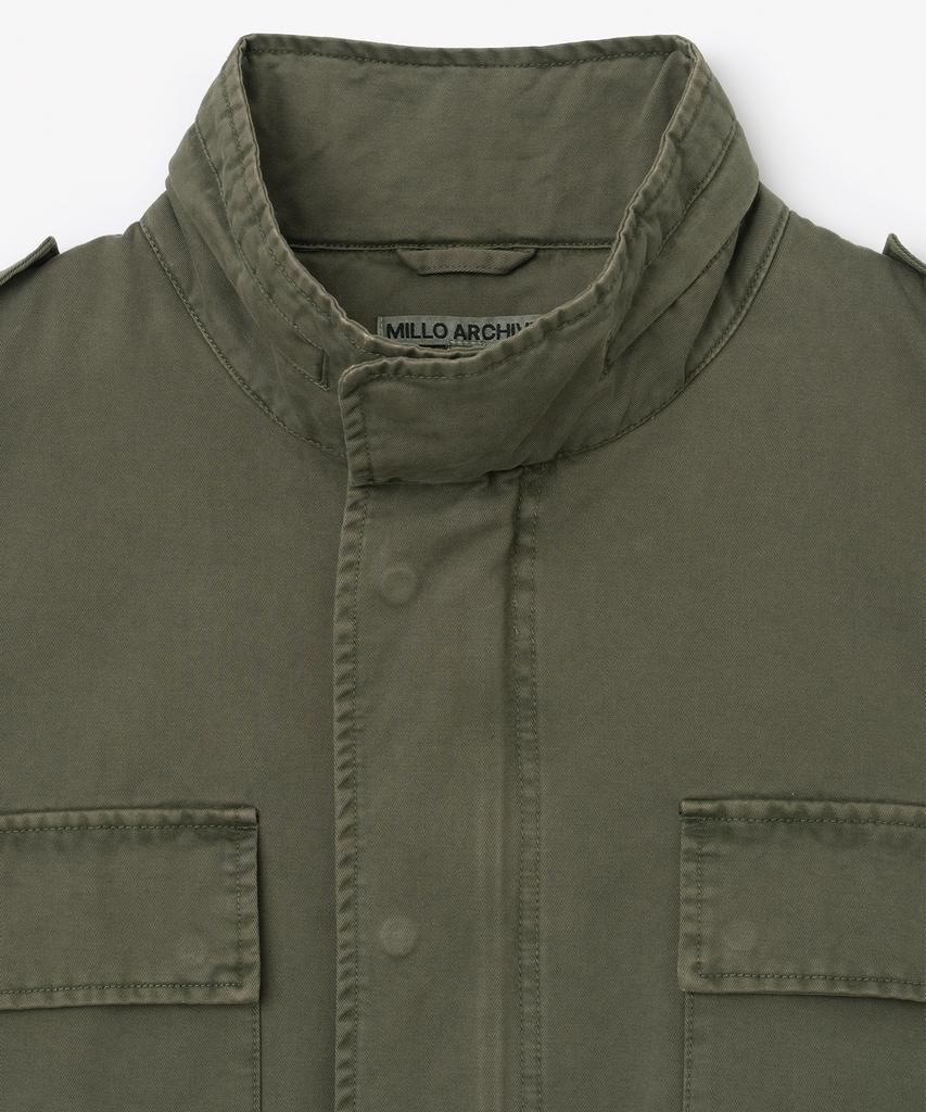 Millo Archive Overdyed M-65 Field Jacket [Khaki]