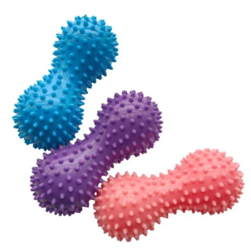 Peanut Massage Spiky BallMuscle Pain Stress Foot Massager Relaxation Training Grip Roller Myofascial Balls for Plantar Fasc