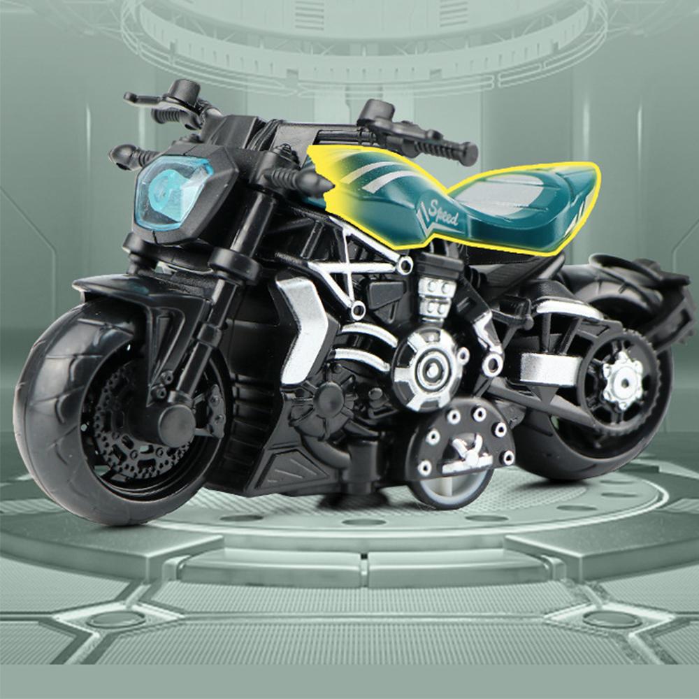 DUCATI SPEED Racing Motorcycles Toys, Motorcycle Model Outdoor Pulling Device Simulation