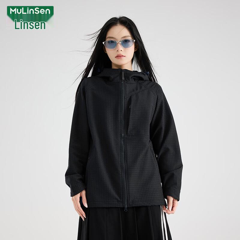 MULINSEN Women's Lightweight Hooded Casual Outdoor Jacket