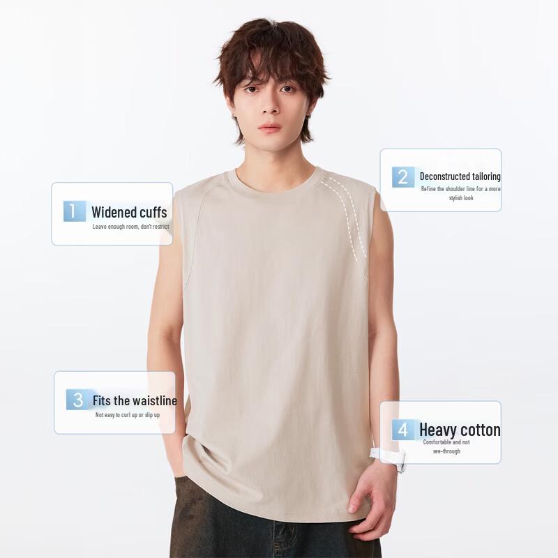 Warrior Men's Pure Cotton Sport Vest