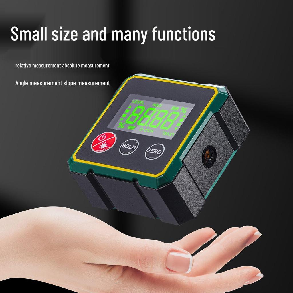 Magnetic Mini Protractor Laser Digital Inclinometer