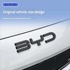 Do BYD Seal 06 DMI Seal 06 EV Modyfikacja Przedniego Godła Samochodu Czarny Wojownik Naklejki na Emblemat Samochodu Stylizacje Logo z Włókna Węglowego