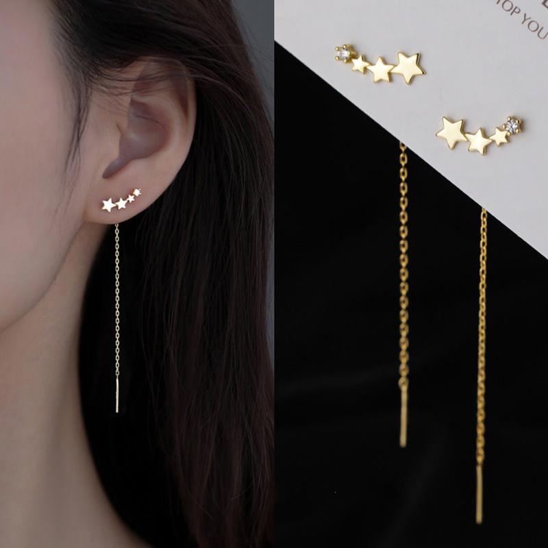 New Fashion Gold Color Leaf Earrings For Women Exquisite Mini Set Cubic Zirconia Wedding Ear Zircon Noble Pendant Gifts