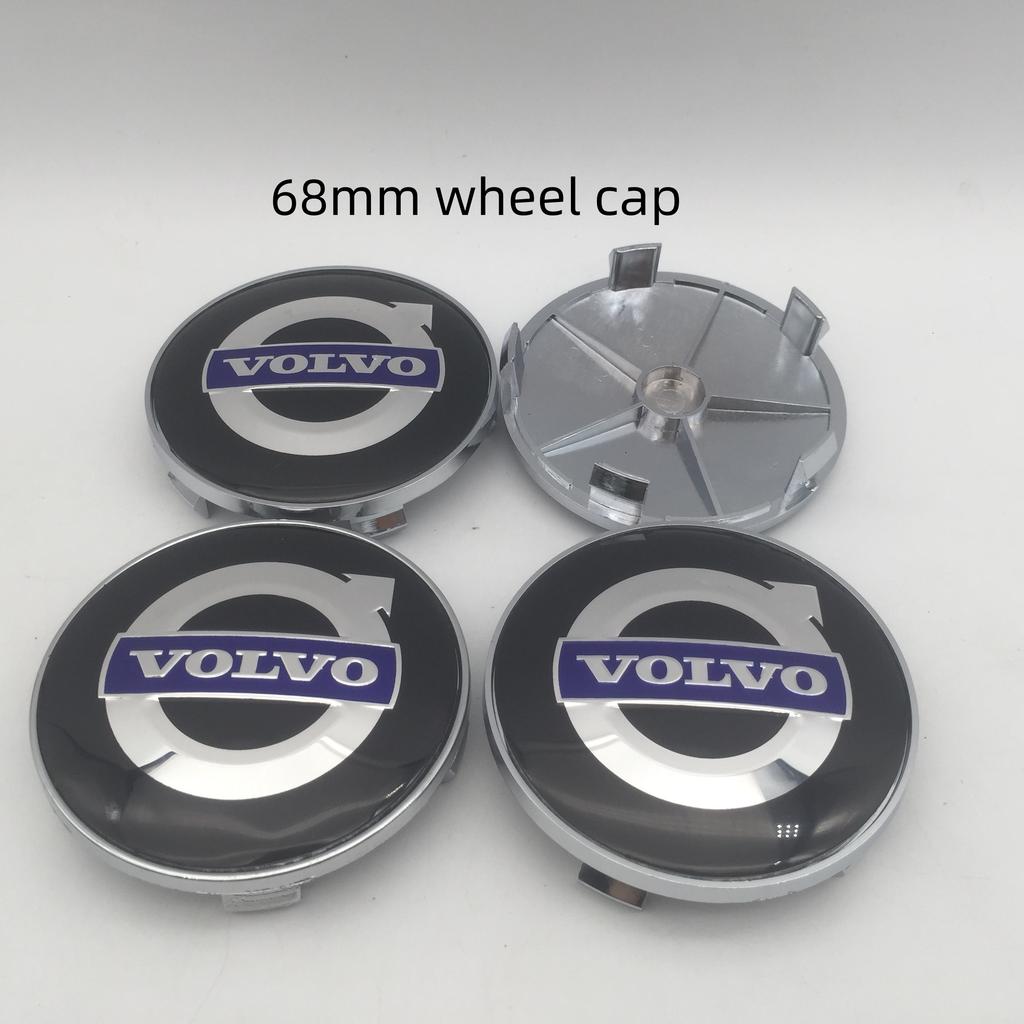 4 pezzi 56mm 60mm 68mm Per VOLVO Emblema Auto Tappo Centrale Mozzo Ruota Coprimozzo Adesivi Decalcomanie Accessori Styling
