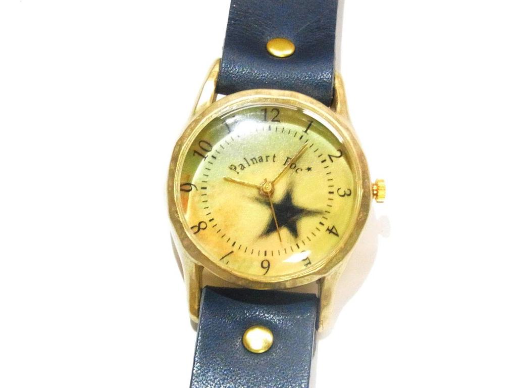 Dial Glows Poc Watch Made in Japan Quartz Type Unique Simple Star Space Fairy Tale Stylish Ladies Popular "Watch June" [Palnart MACHINA]