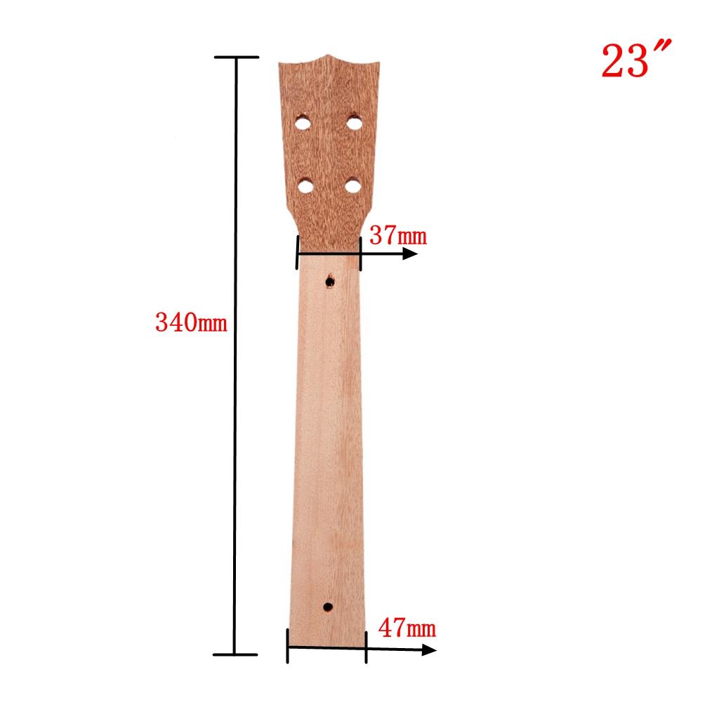21'' 23'' 26" Ukulele Neck Head for Ukelele 4 String Mini Guitar Luthier