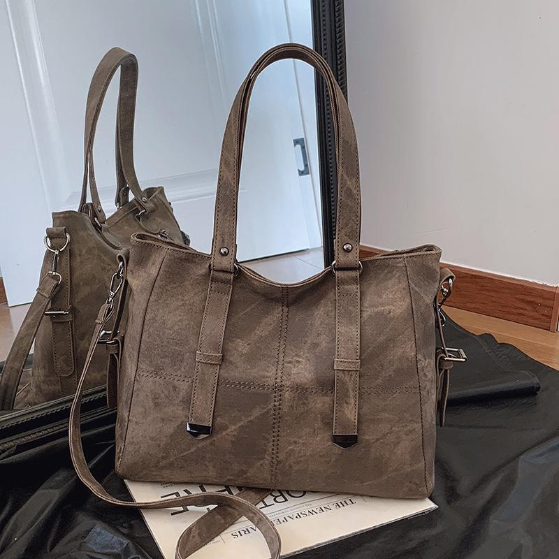 Duża torba dla dojeżdżających, nowa damska torba rekreacyjna, torba listonoszka, torba na ramię, popularna torba typu tote