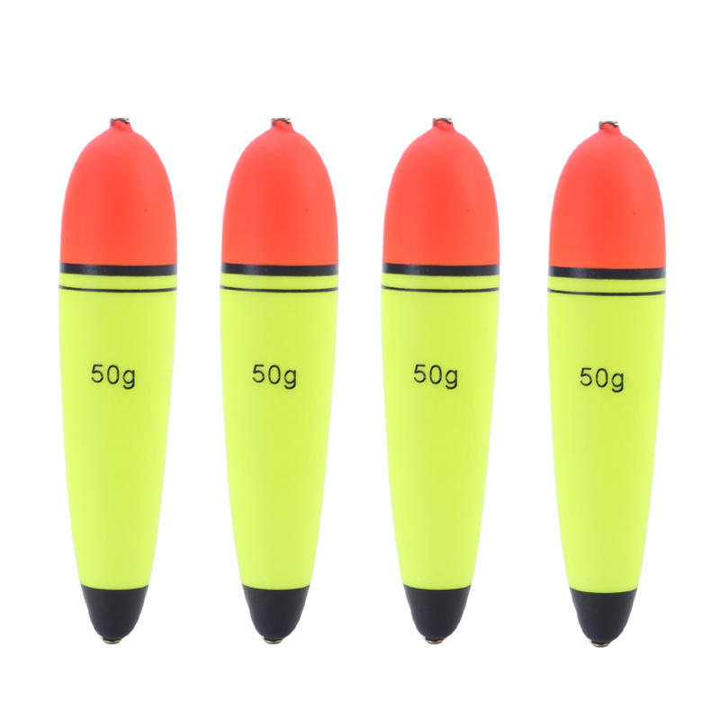 4pcs Slip Fishing Bobber Float Set EVA Foam Fishing Slider Floats Lightweight Slip Cork Fishing Accessories Tools Tackles