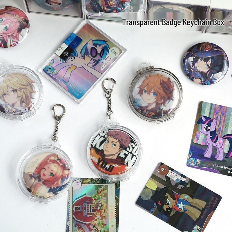 Baji Pendant Acrylic Display Travel Bag - Anime Badge Protective Ita Bag Accessories.