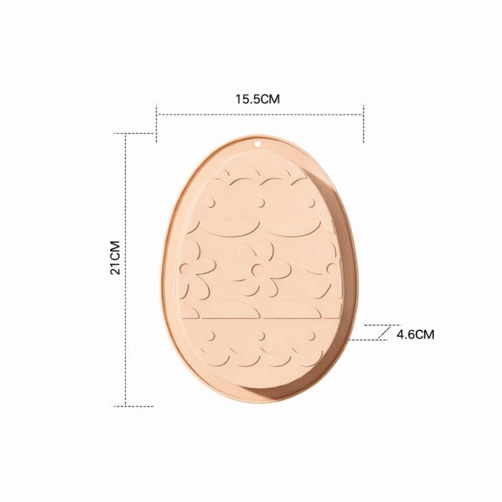 Heat-Resistant Easter Egg Bunny Mold Food Grade Silicone Easter Bunny Design Handmade Soap Mold 3D Design Surprise Design