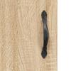 Highboard in Sonoma Oak Finish 69.5 x 34 x 180 cm Particleboard