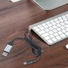 USB Male to Male DC5521 Power Cord USB to 5.5x2.1mm Connector Adapter Cable 5V to 1.5V Converter Wire Line for Fan