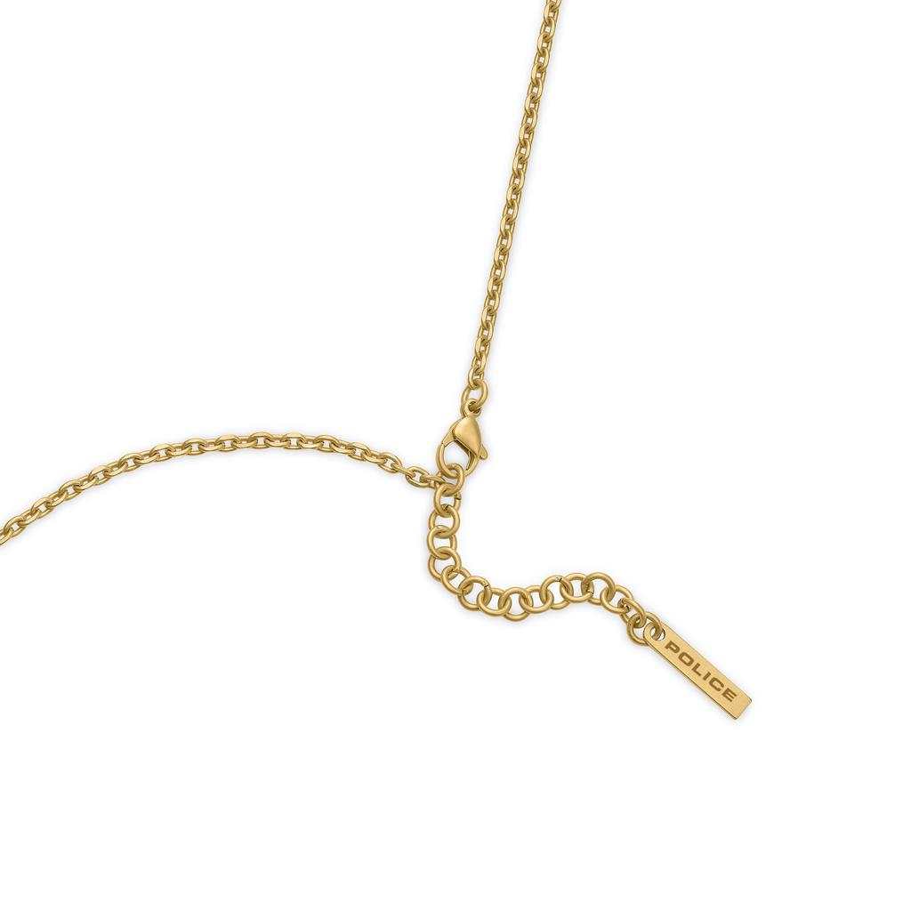 Police Men's IDENTITY Stainless Steel Necklace GN0041002, Includes Exclusive Box and Paper Bag [Official Import]