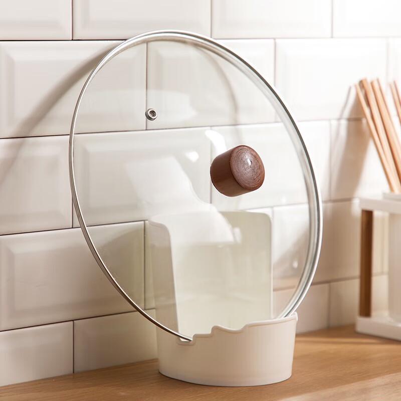 Chahua Kitchen Countertop Pot Lid Holder
