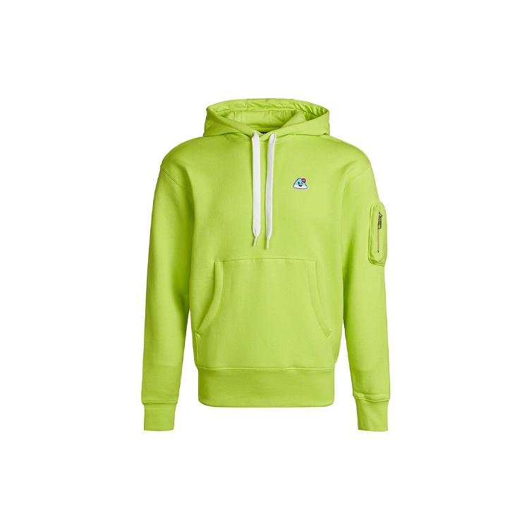 Nike Men s Sportswear Airmoji Ft W Cartoon Patch Sports Hooded Pullover For Green DA8738-389 L